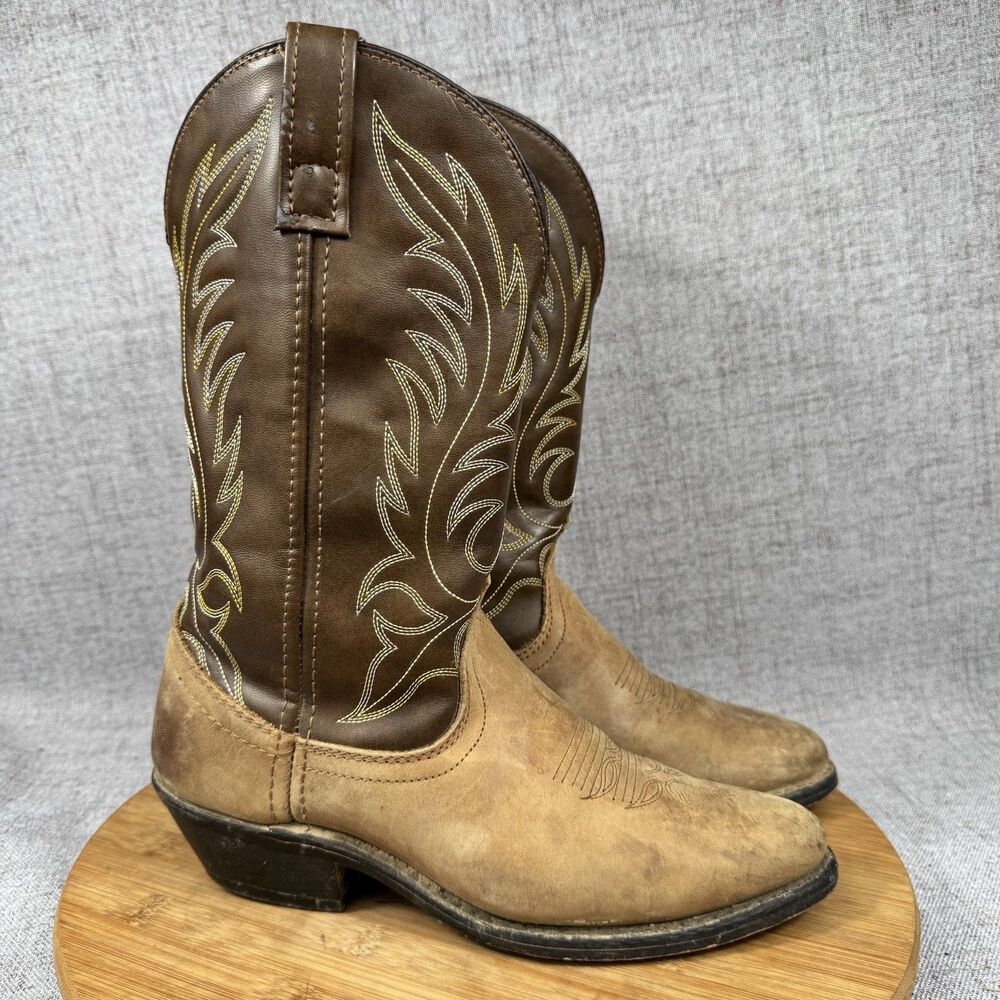 Laredo Boots Women's Size 7.5 M Cowboy Western Leather Cowgirl